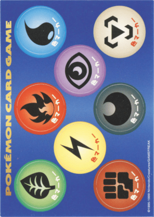 Marqueur d'énergies - Pokemon Card Fan Club 2000