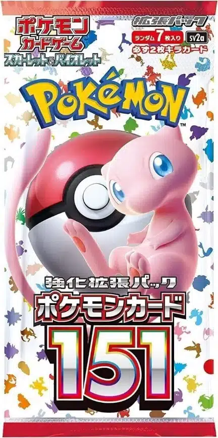 Booster sv2a Pokémon Card 151