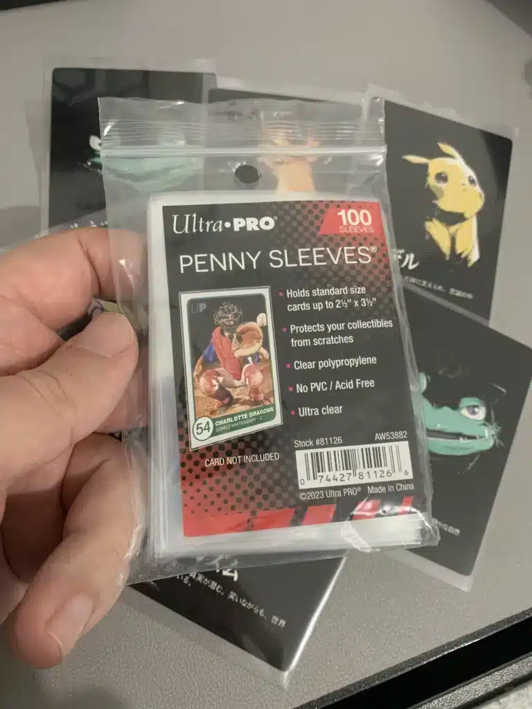 Protéger ses cartes Pokémon avec des sleeves