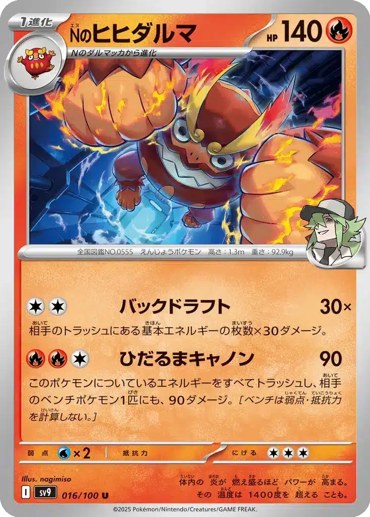 Darumacho de N 016/100 - Battle Partners (sv9)