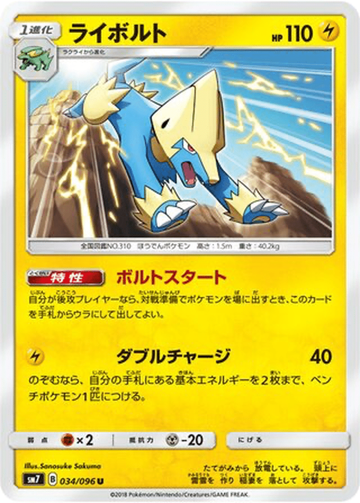 Élecsprint 034/096 - Sky-Splitting Charisma (sm7)