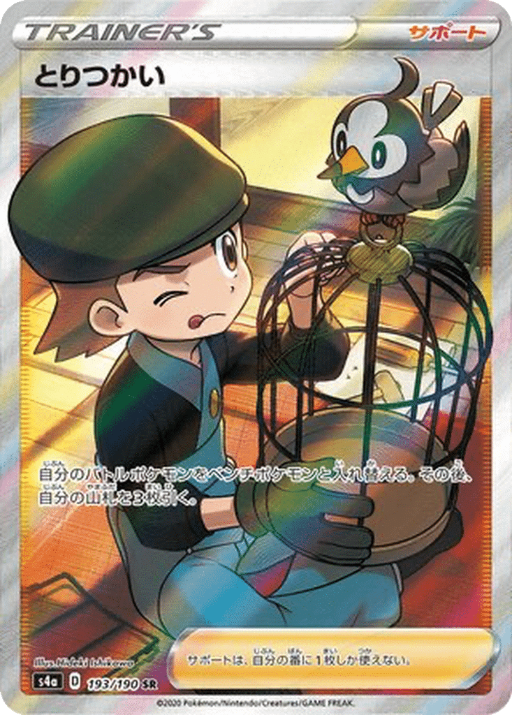 Garde-Oiseau 193/190 - Shiny Star V (s4a)