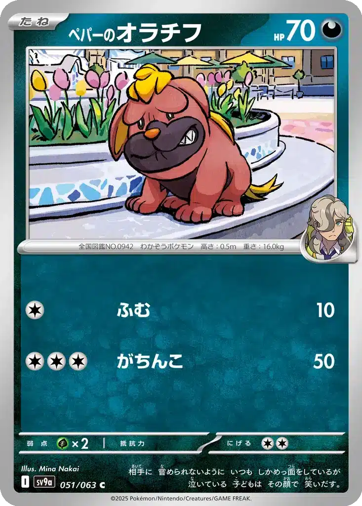 Grondogue de Pepper 051/063 - Hot Wind Arena (sv9a)