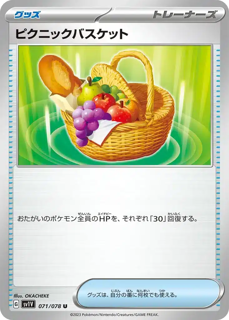 Panier Pique-Nique 071/078 - Violet ex (sv1V)