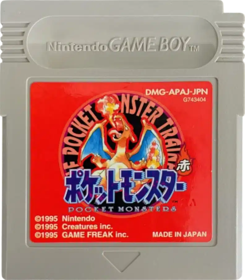 Pokémon version Rouge (japonais) - Game Boy