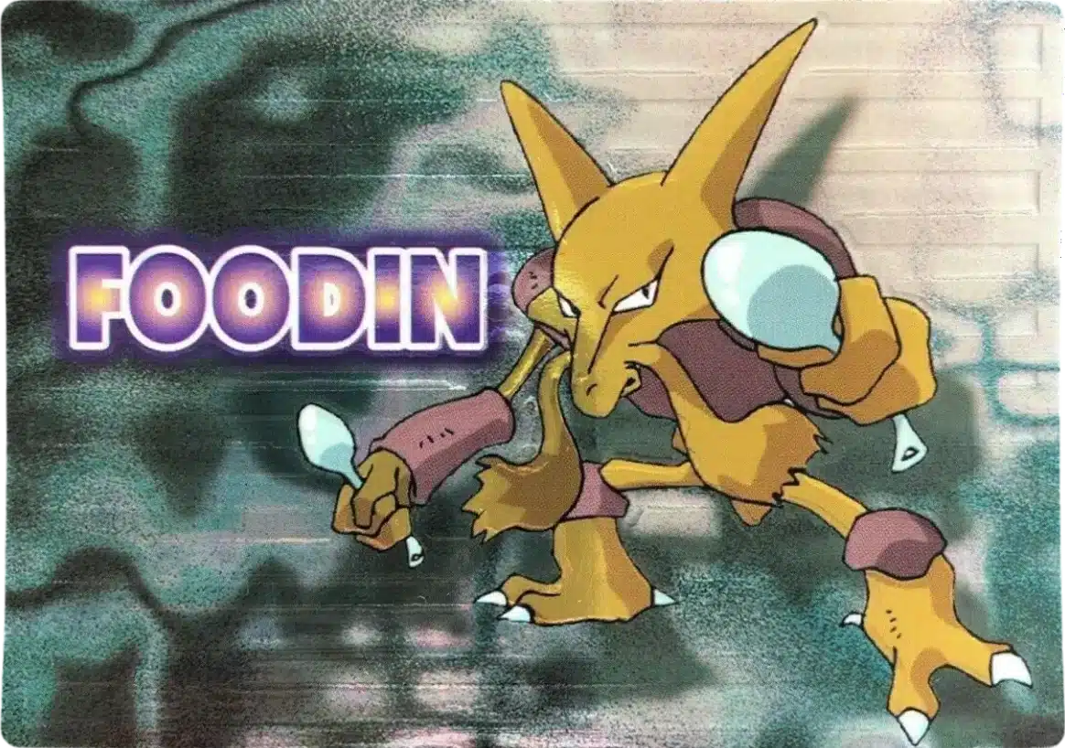 Alakazam - Meiji Promo Embossed (Get Card Super Collection) 1999