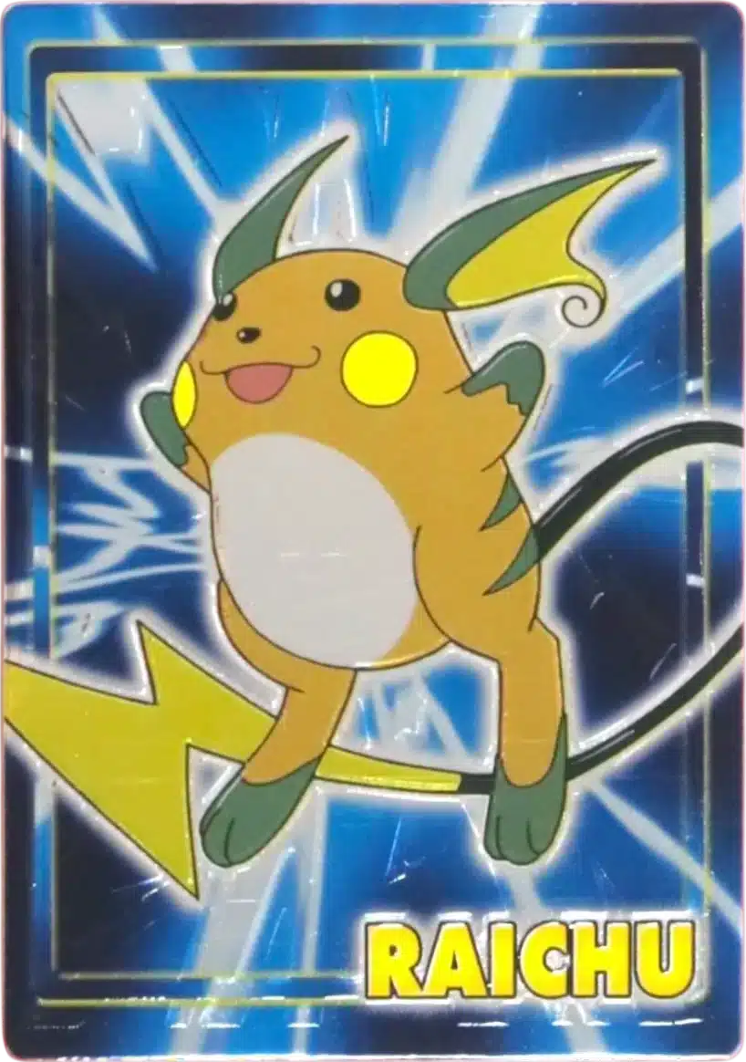 Raichu - Meiji Promo Embossed (Get Card Super Collection) 1999