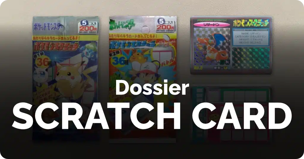 Dossier Scratch Card Pockemon