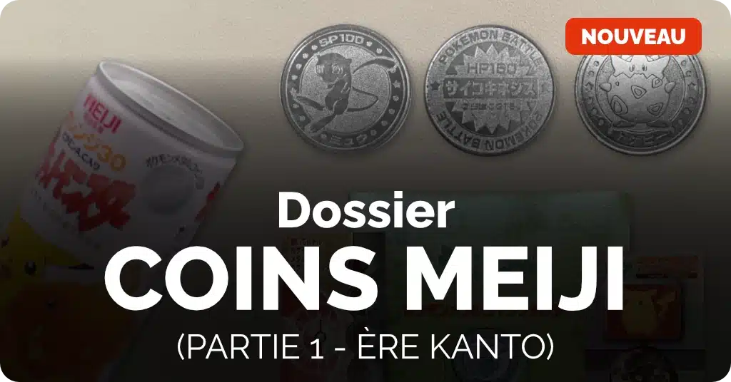 Dossier : Meiji Dairies Pokémon Metal Coin (partie 1 / ère Kanto)