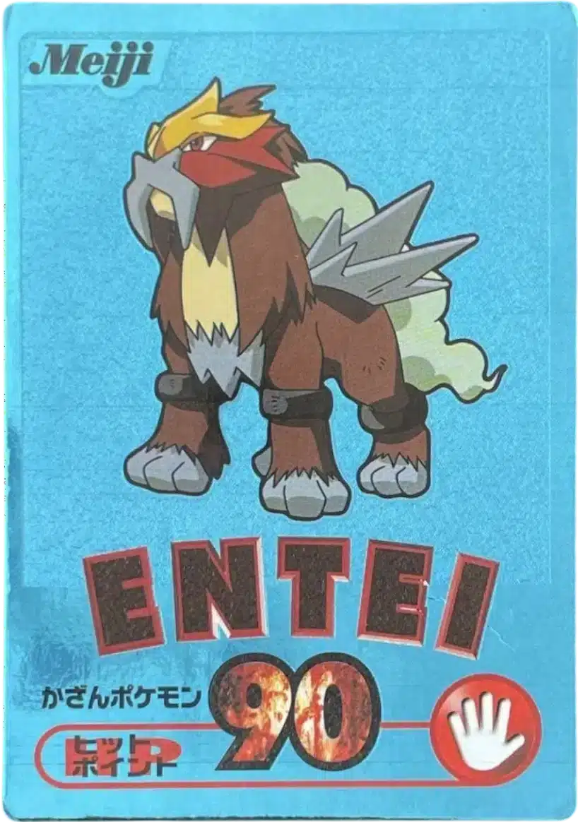 Entei - Meiji Get Card Blue Metallic 2000